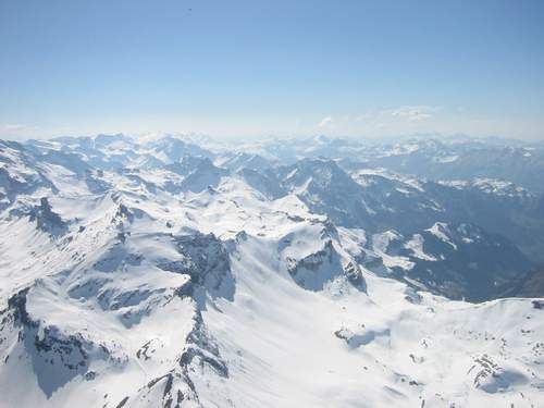 Ein überwltigender Anblick. Die Schweizer Alpen