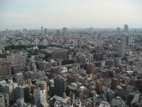 Aussicht vom Tokyo Tower